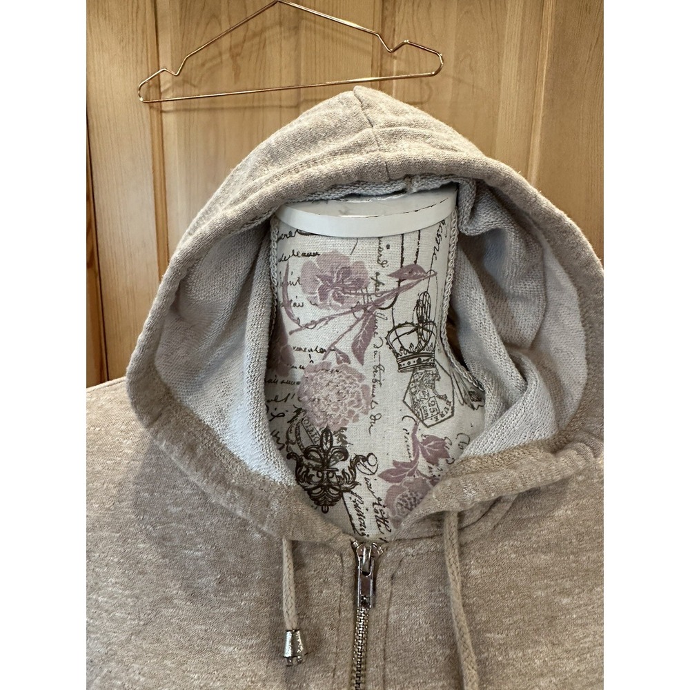 OSO Casuals Zipped Hoodie Size Small Cozy! Boho Chill Vibe - Picture 4 of 6